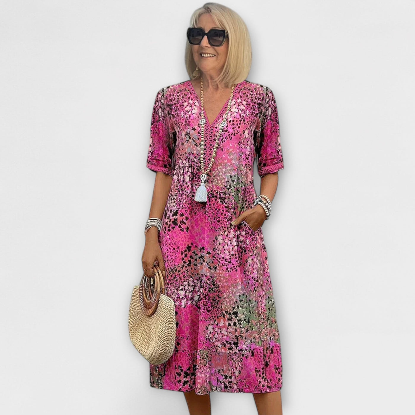 Jasmine - Lively Floral Dress