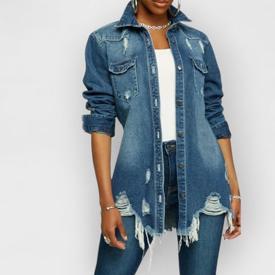 Sexy fashion women's denim jacket