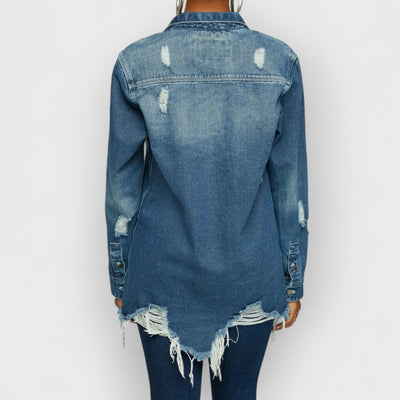 Sexy fashion women's denim jacket