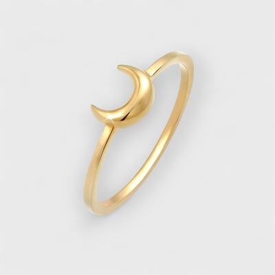 Moon Crescent Ring