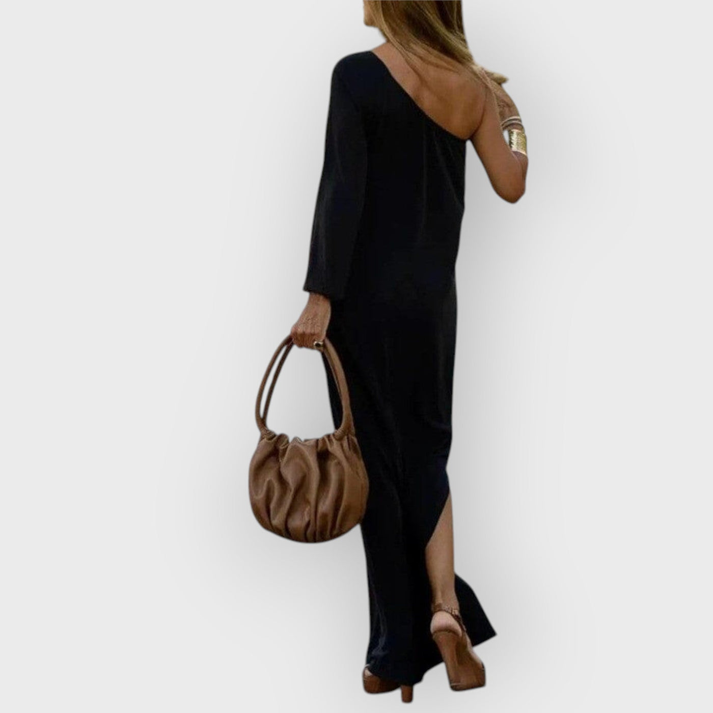 Fiona Elegant Off-Shoulder Dress