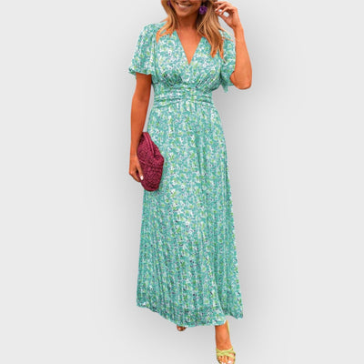 Louise Maxi Dress with V-Neck