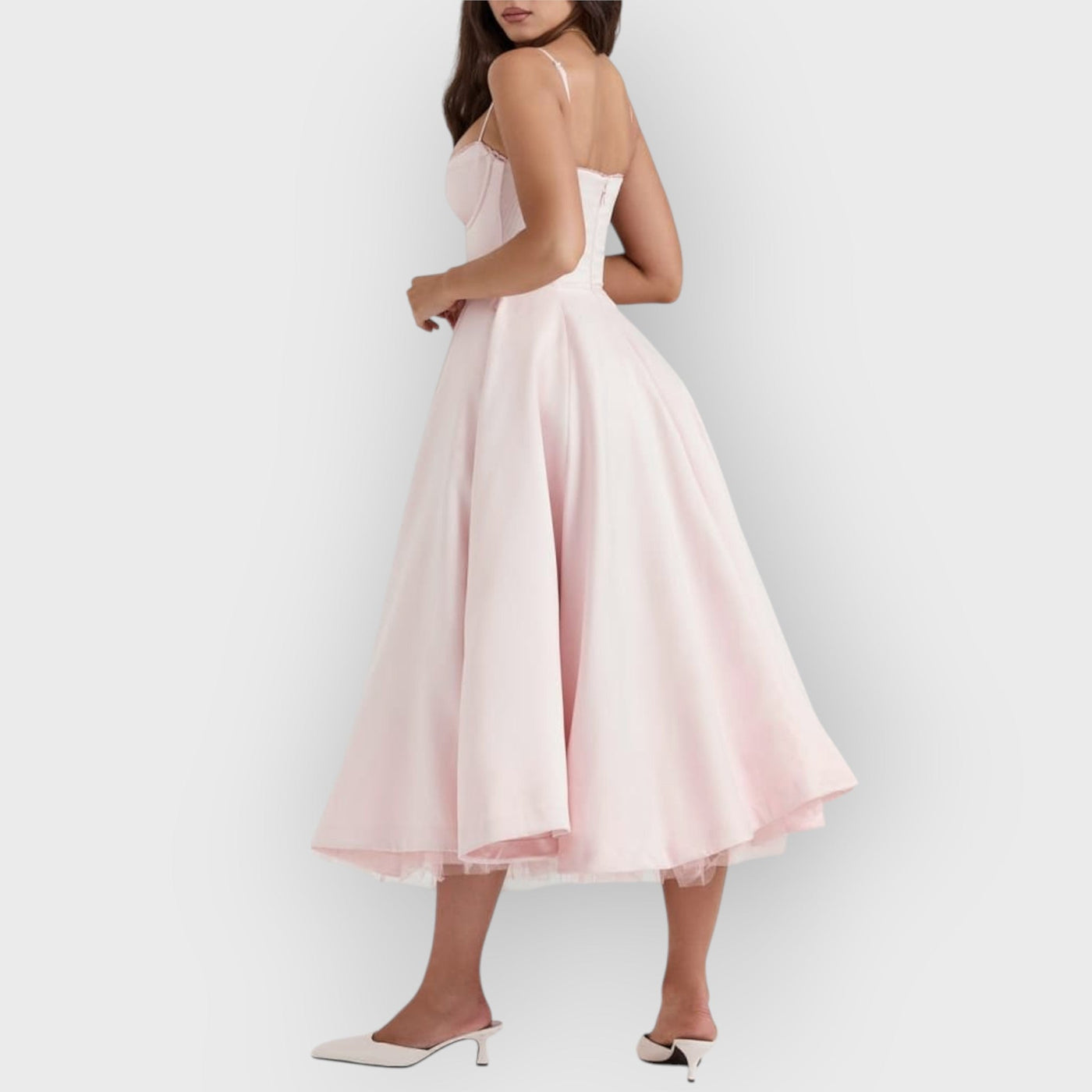 Ballerina Pink Midi Dress
