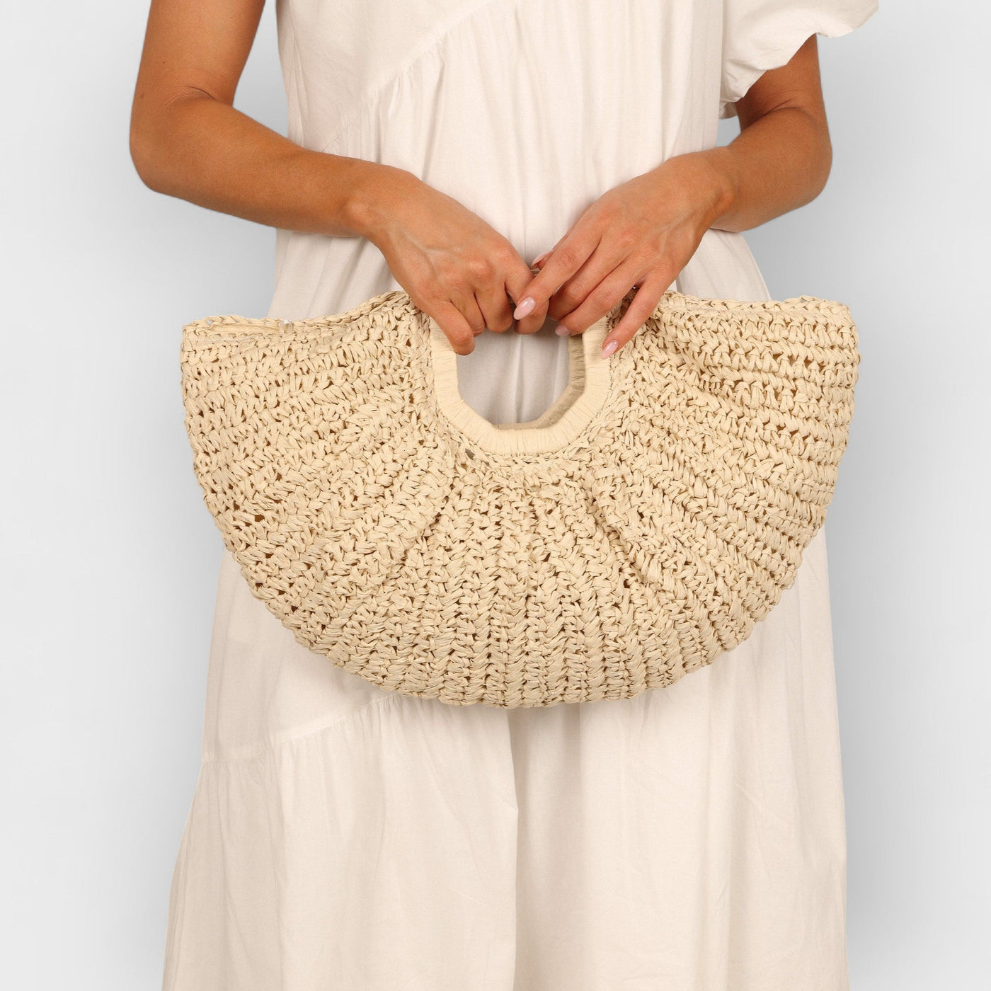 Natural Straw Bag