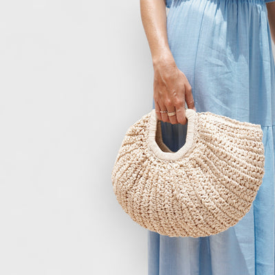 Natural Straw Bag