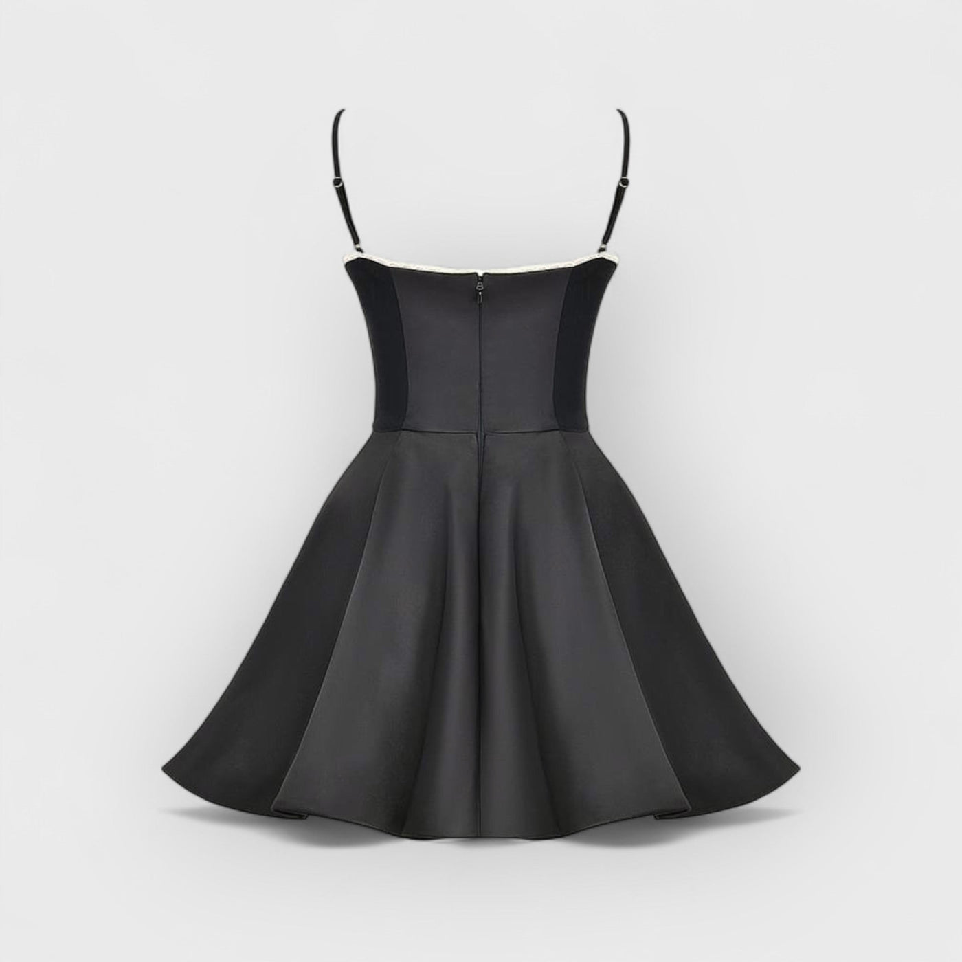 Black Tulle Mini Dress