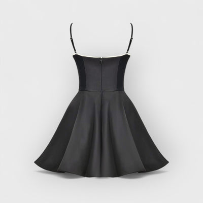 Black Tulle Mini Dress