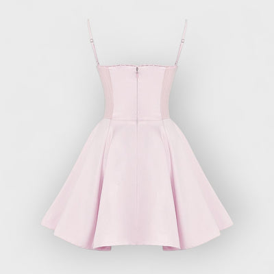 Ballerina Pink Tulle Mini Dress