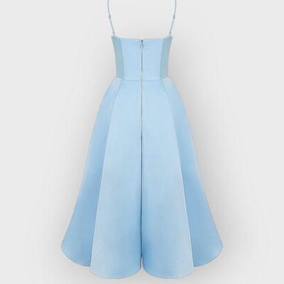 Cinderella Blue Tulle Midi Dress