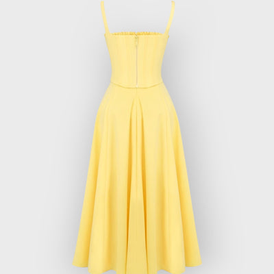Sunshine Cotton Midi Sundress